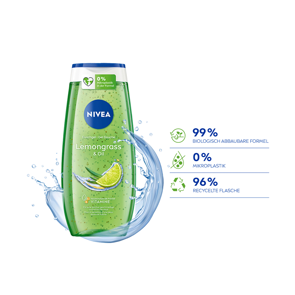 Bild: NIVEA Duschgel Lemongrass und Öl