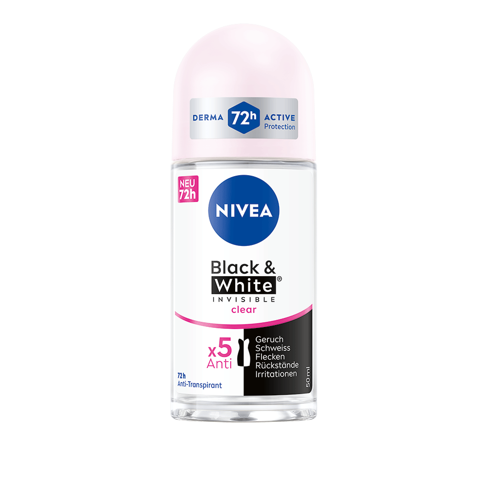 Bild: NIVEA Deo Roll On Black & White Clear
