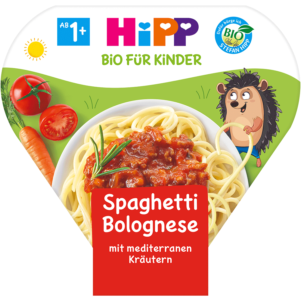 Bild: HiPP Spaghetti Bolognese