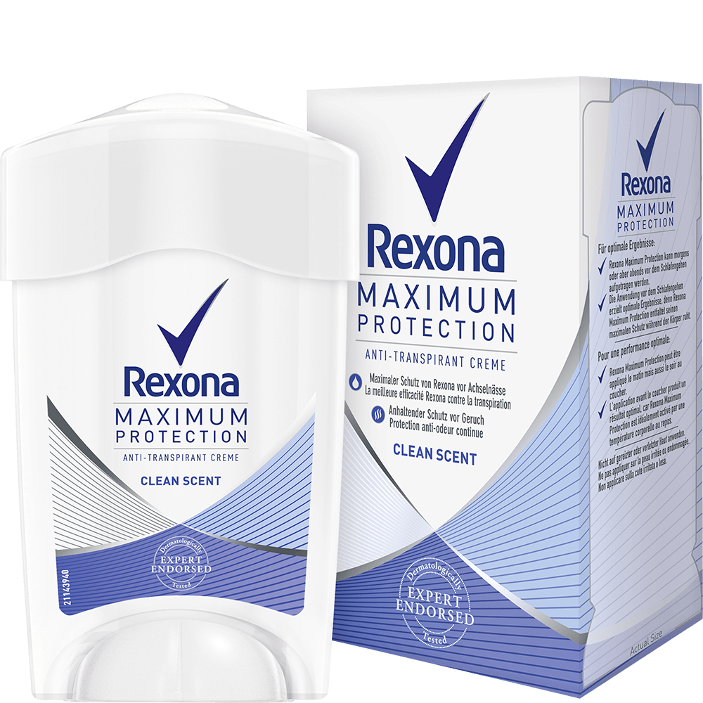 Bild: Rexona Deo-Creme Maximum Protection
