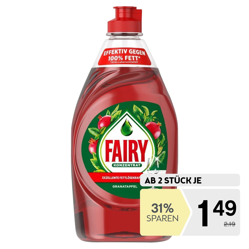 Bild: FAIRY Ultra Konzentrat Granatapfel Handgeschirrspülmittel