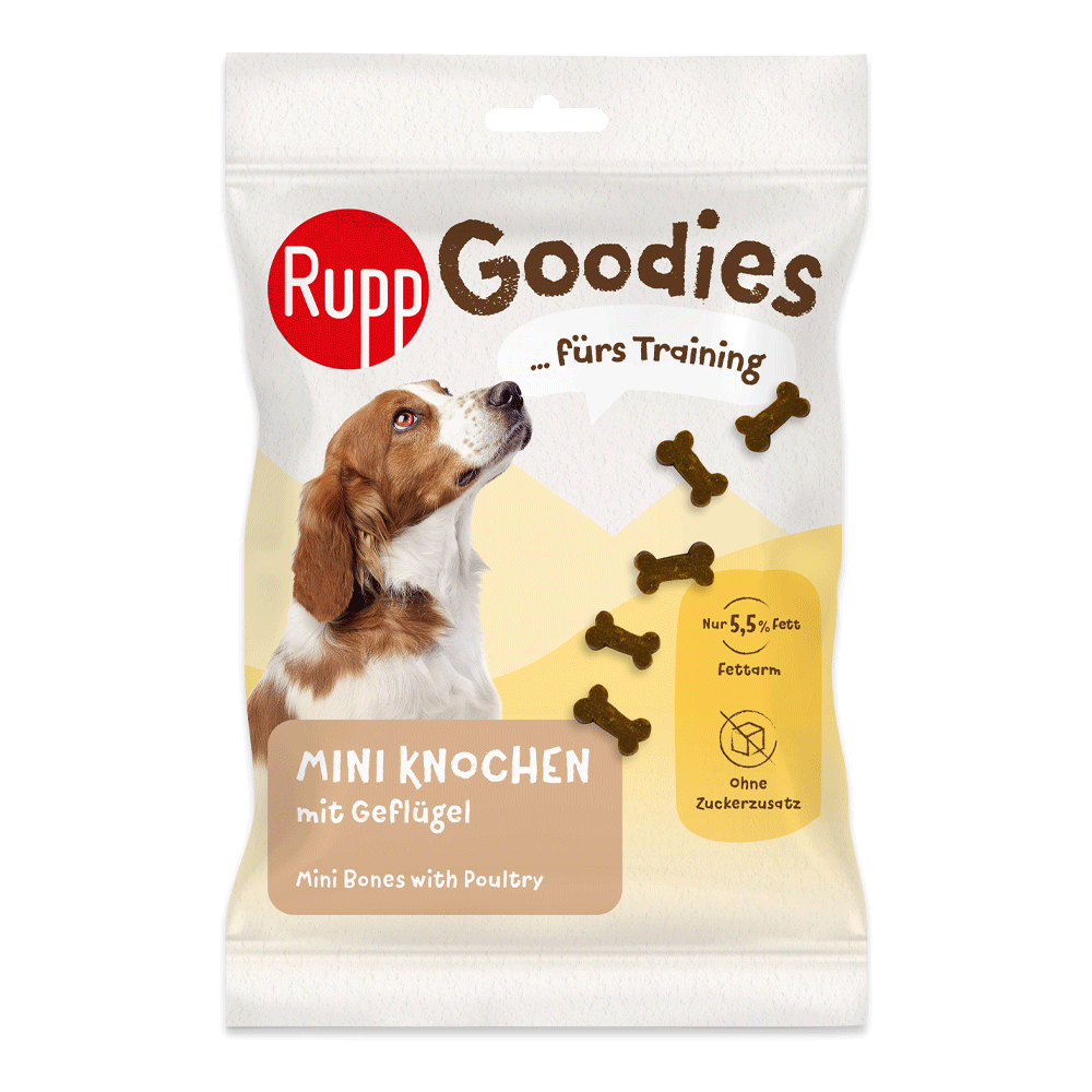 Bild: Rupp Goodies Mini Knochen mit Geflügel