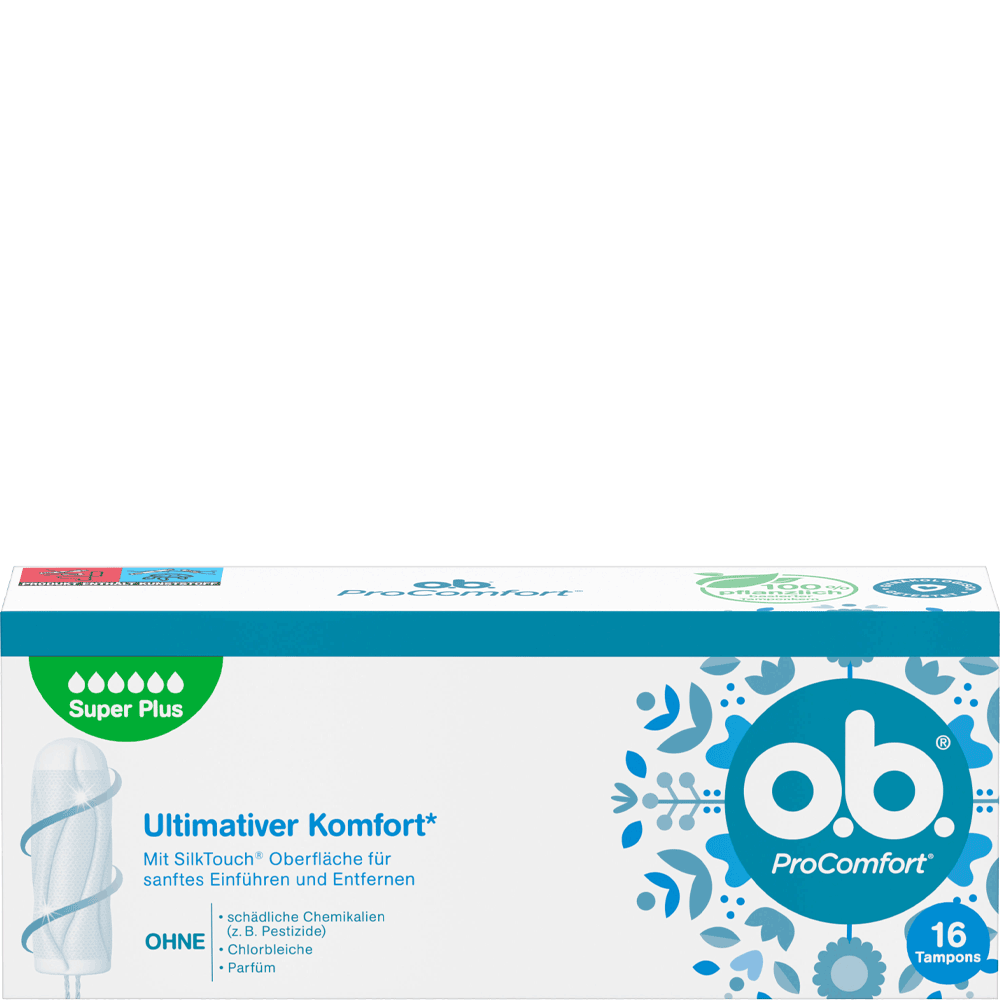 Bild: o.b. ProComfort Tampons Super Plus