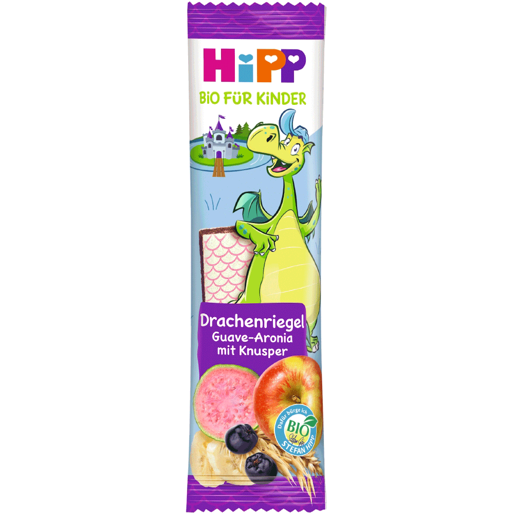 Bild: HiPP Riegel Guave-Aronia