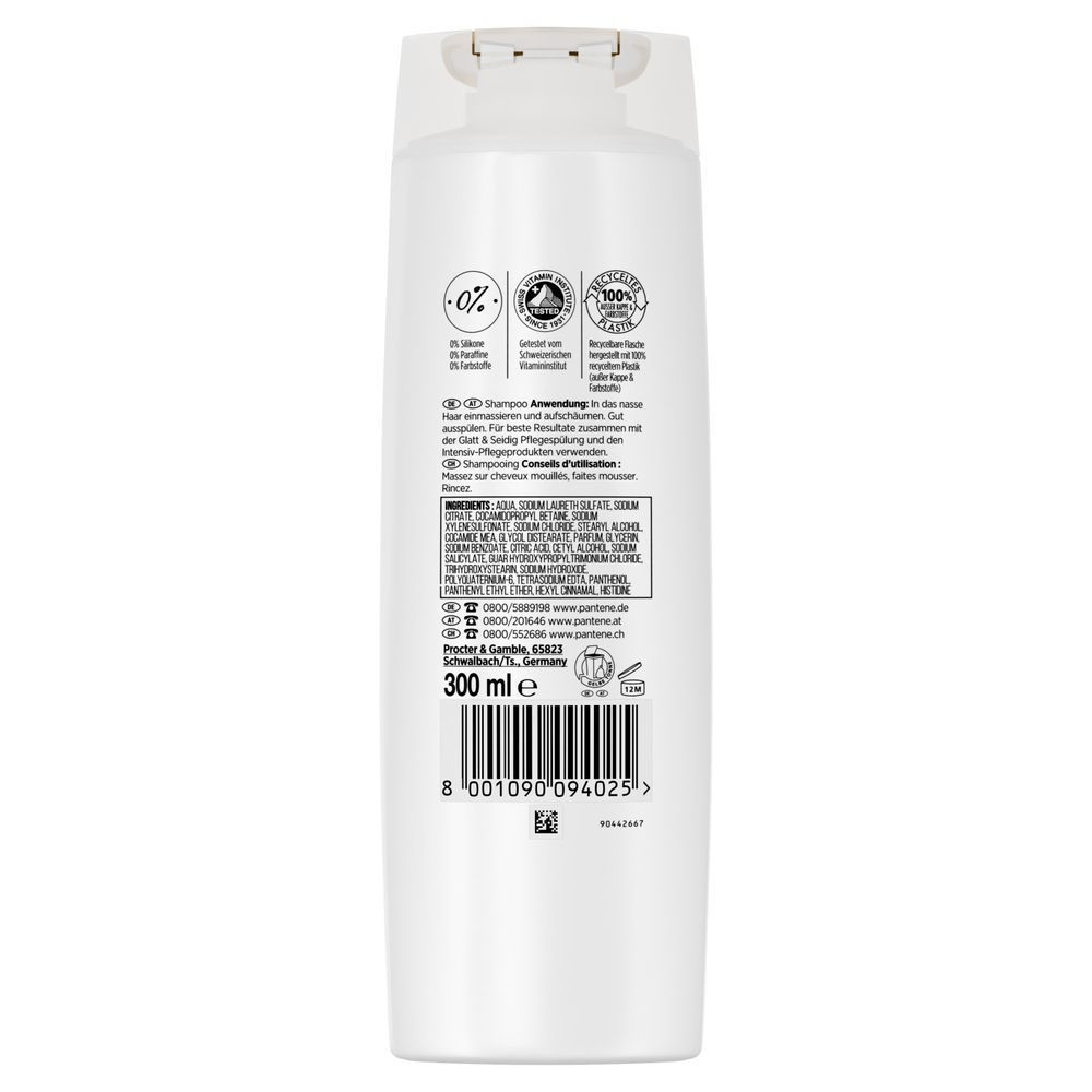 Bild: PANTENE PRO-V Pro-V Glatt & Seidig Shampoo