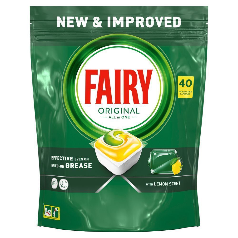 Bild: FAIRY Spülmaschinen Tabs All-in-One Zitrone