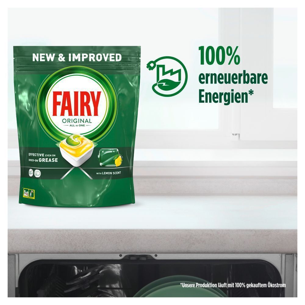 Bild: FAIRY Spülmaschinen Tabs All-in-One Zitrone