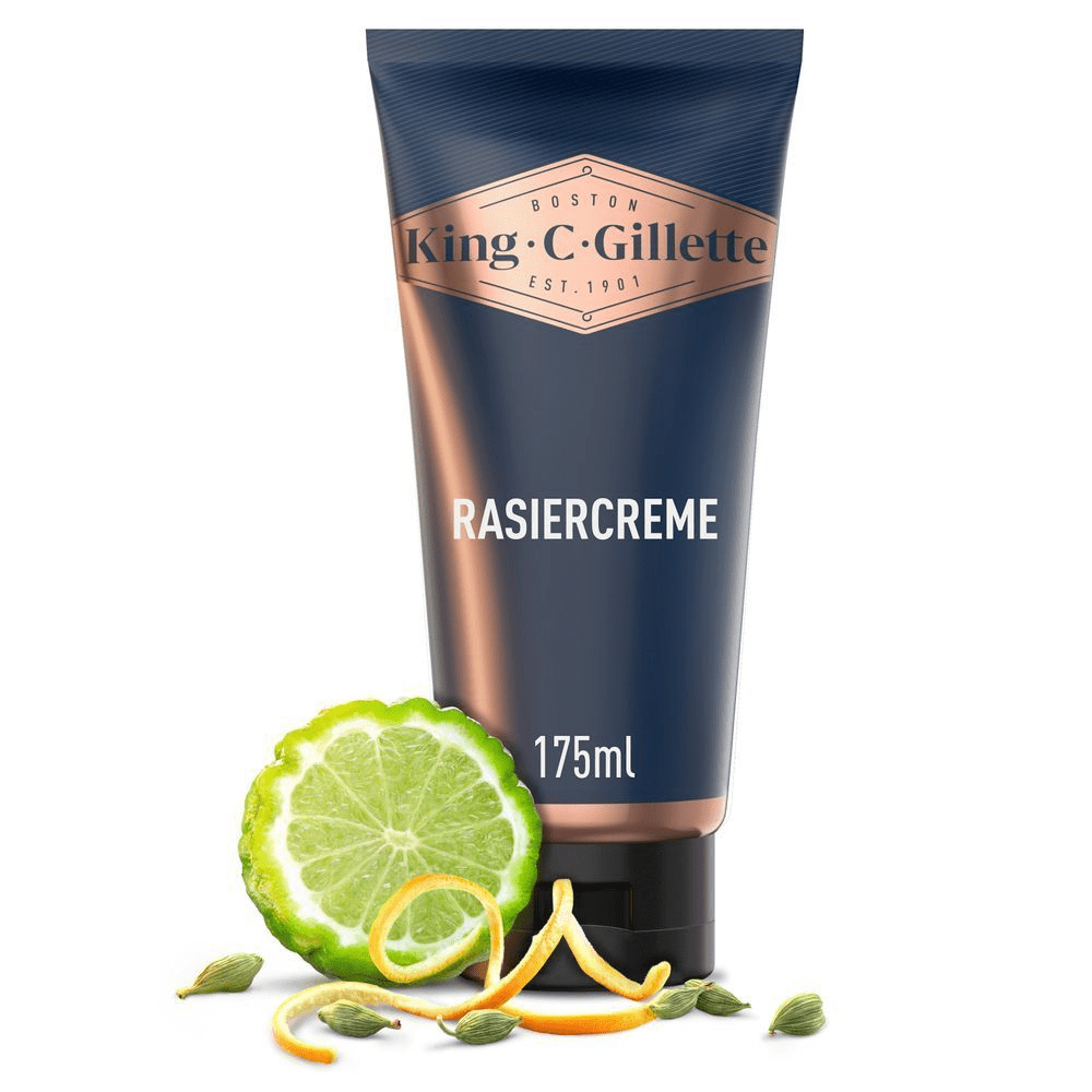 Bild: Gillette King C. Rasiercreme für Männer