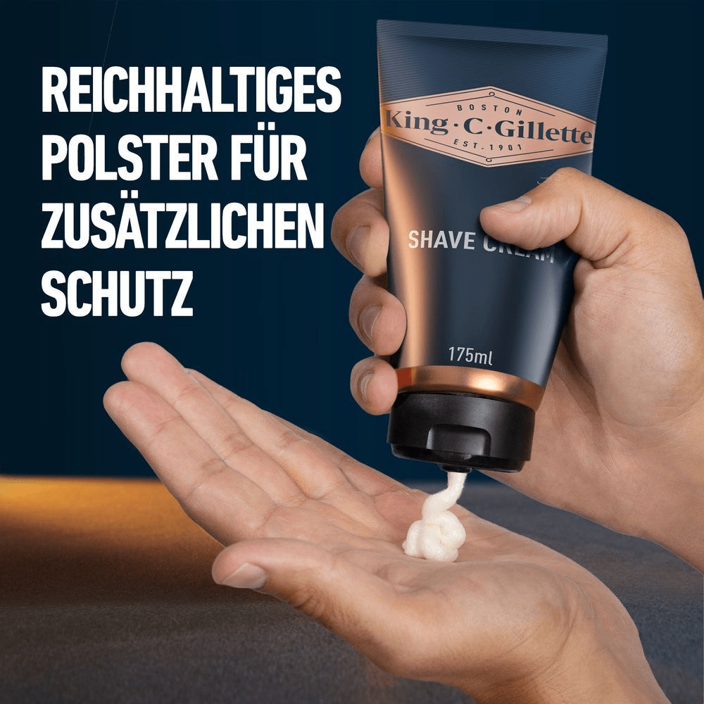 Bild: Gillette King C. Rasiercreme für Männer