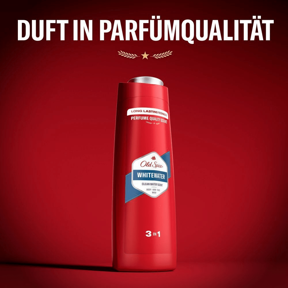 Bild: Old Spice Whitewater 3-in-1 Duschgel & Shampoo für Männer