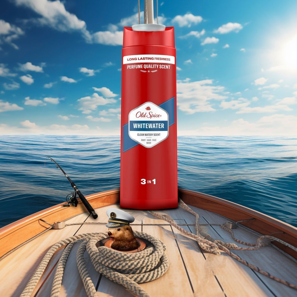 Bild: Old Spice Whitewater 3-in-1 Duschgel & Shampoo für Männer