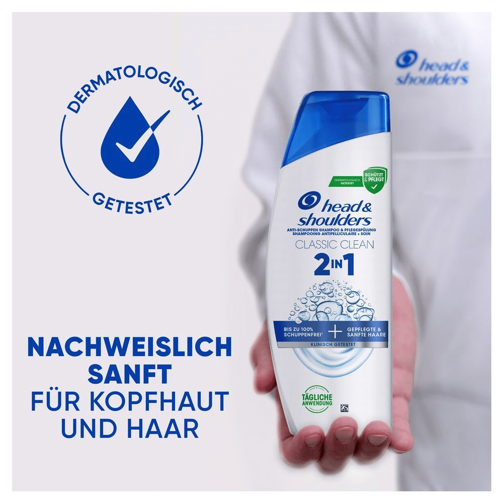 Bild: head & shoulders Classic Clean 2-in-1 Shampoo