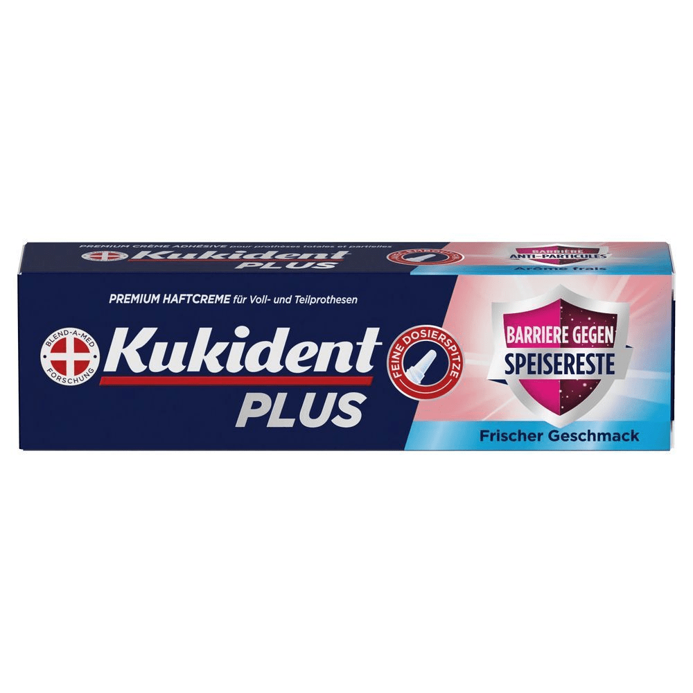 Bild: Kukident Plus Premium Haftcreme