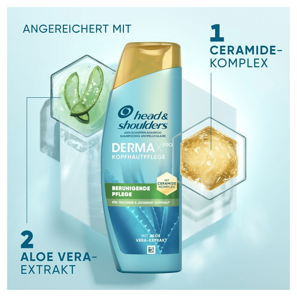 Bild: head & shoulders DERMAXPRO Beruhigend Anti-Schuppen Shampoo