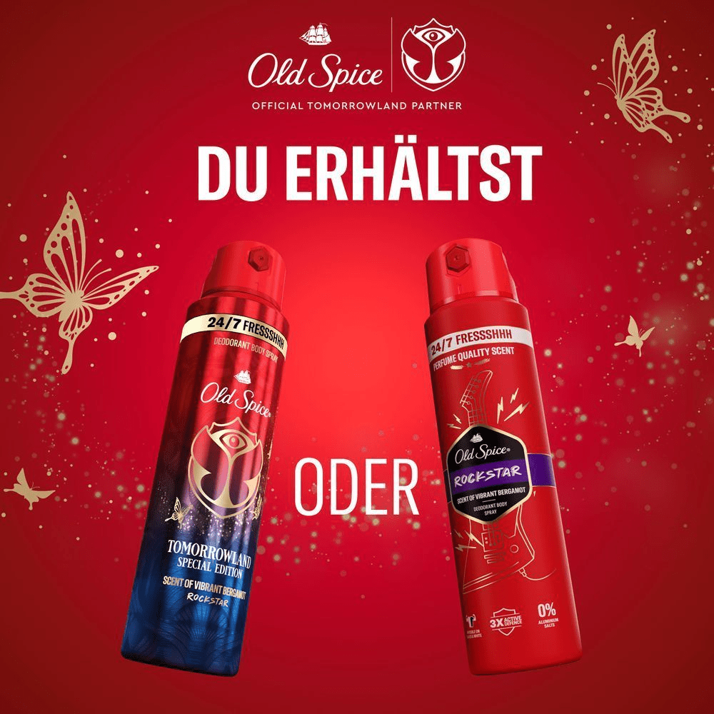 Bild: Old Spice Tomorrowland Special Edition Deodorant Spray