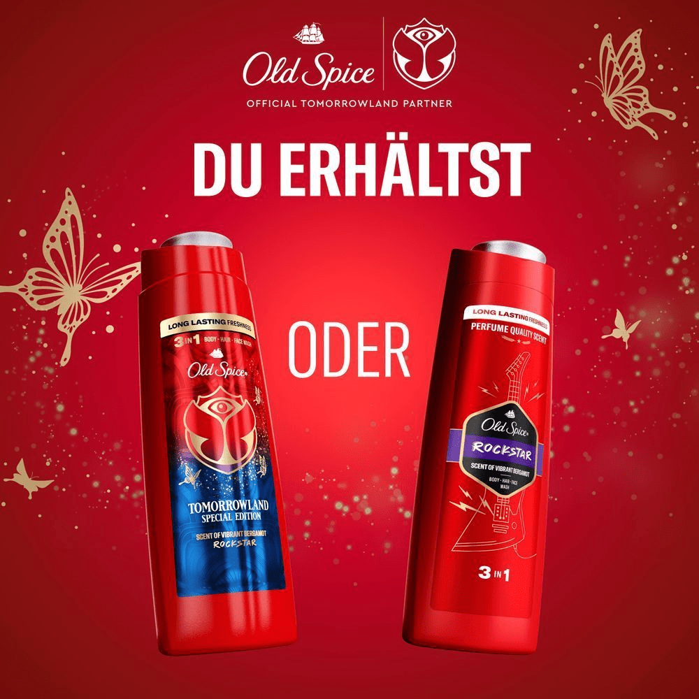 Bild: Old Spice Tomorrowland Special Edition 3-in-1 Duschgel & Shampoo