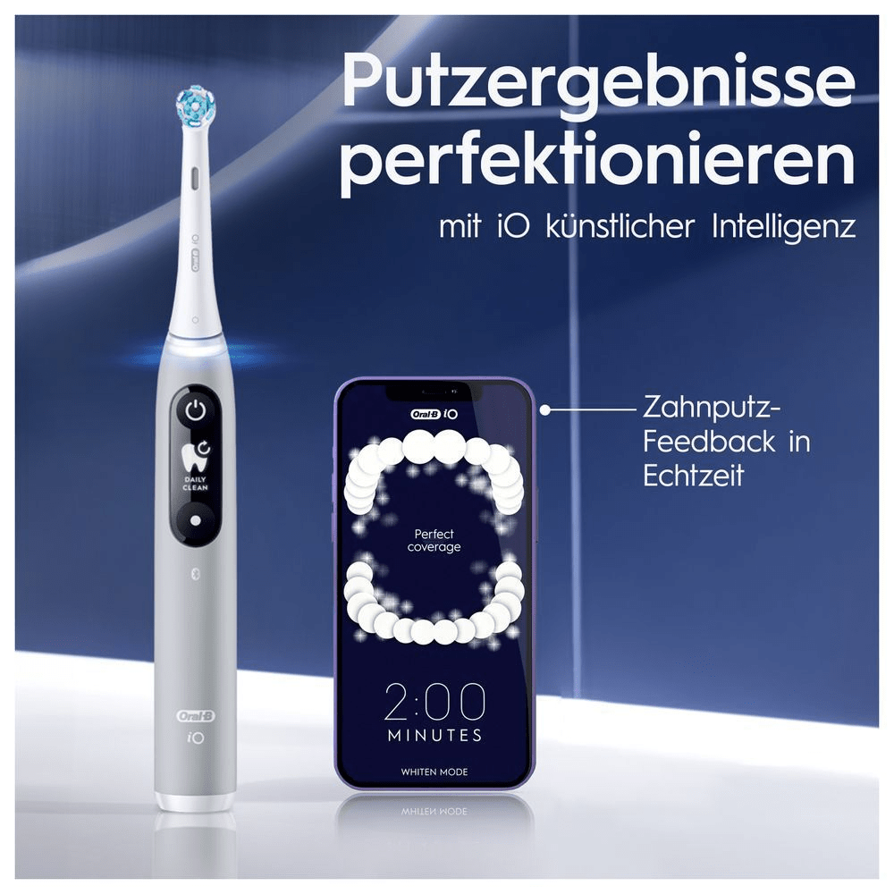 Bild: Oral-B iO 6 Elektrische Zahnbürste, Grey Opal 