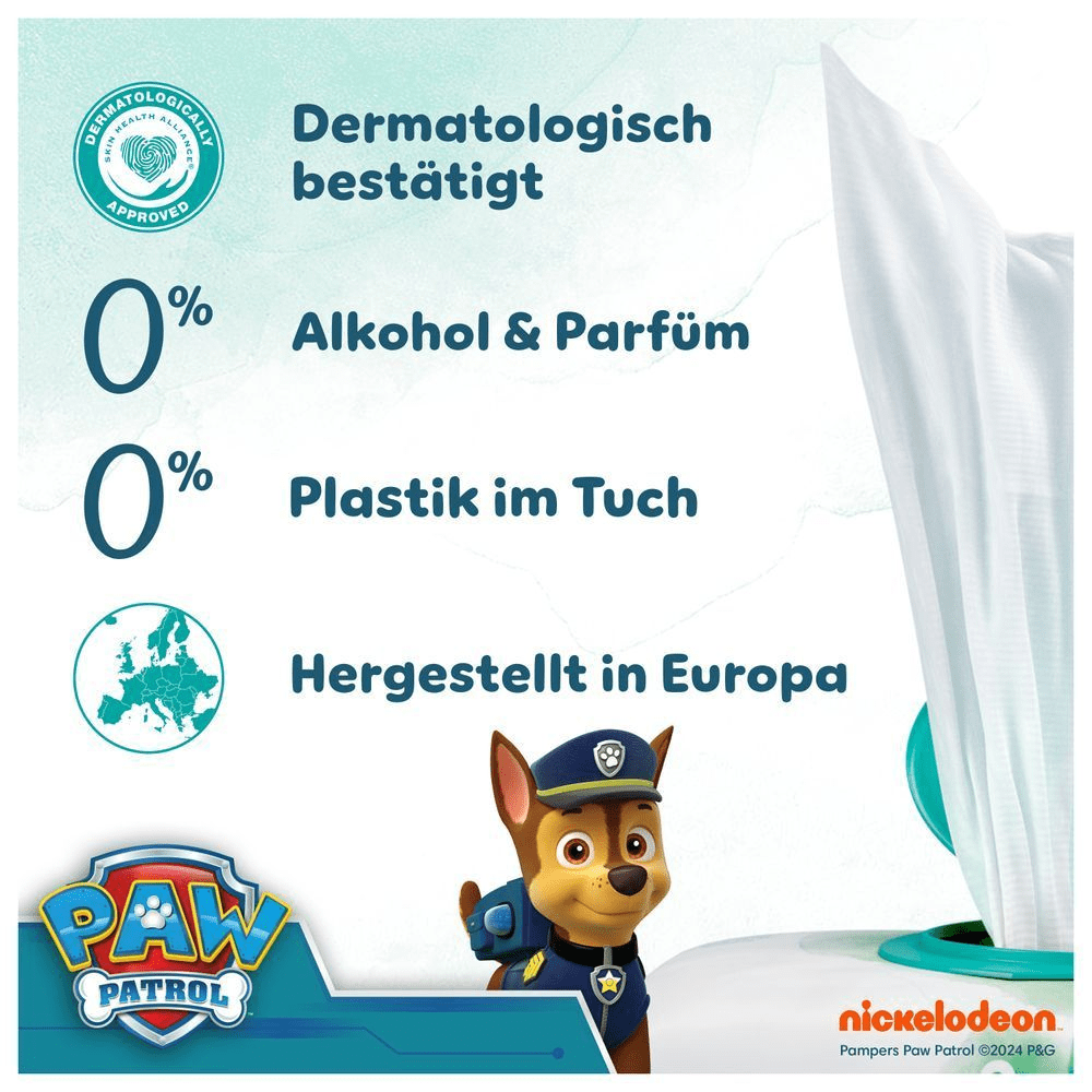 Bild: Pampers Harmonie Aqua Baby-Feuchttücher 3x48