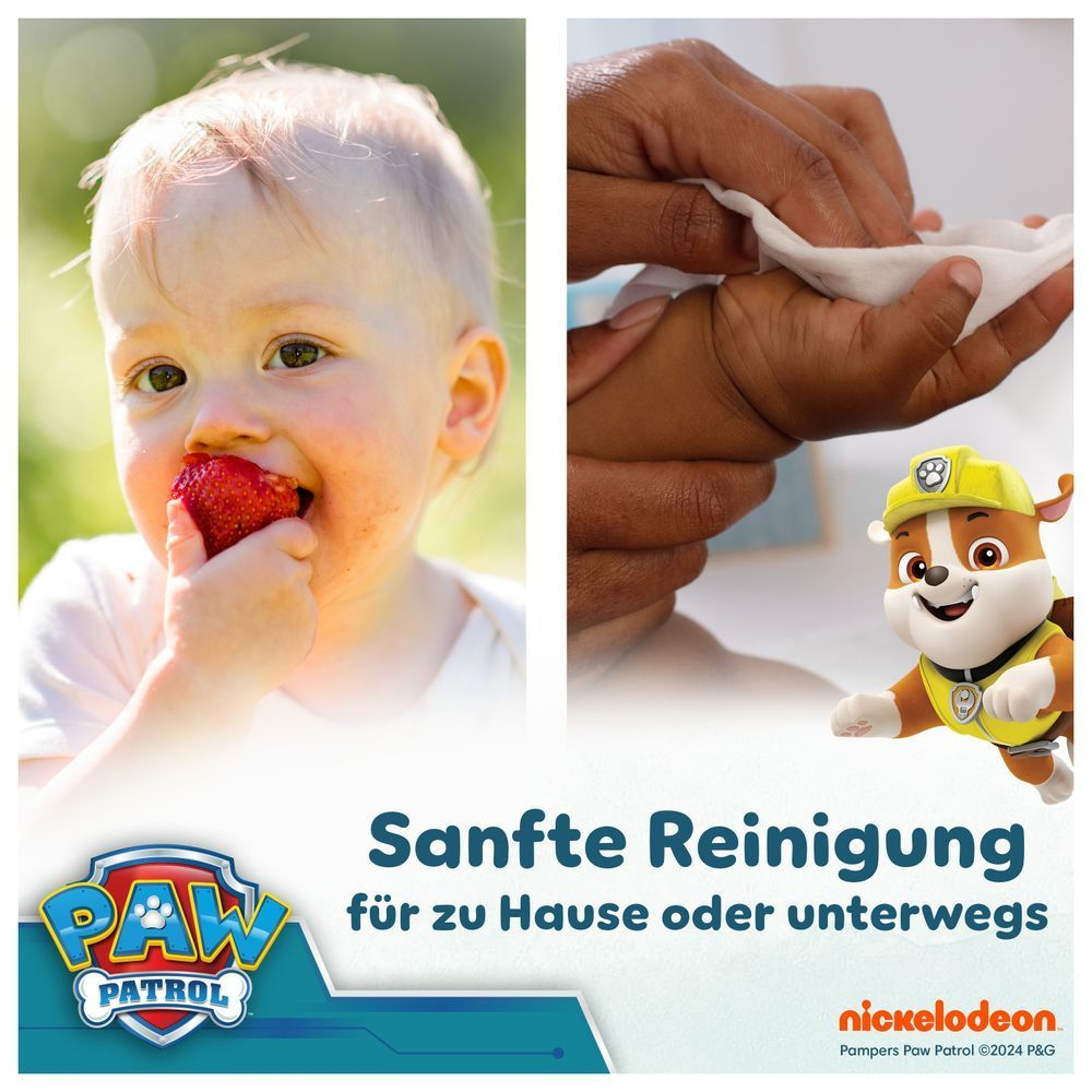 Bild: Pampers Harmonie Aqua Baby-Feuchttücher 3x48
