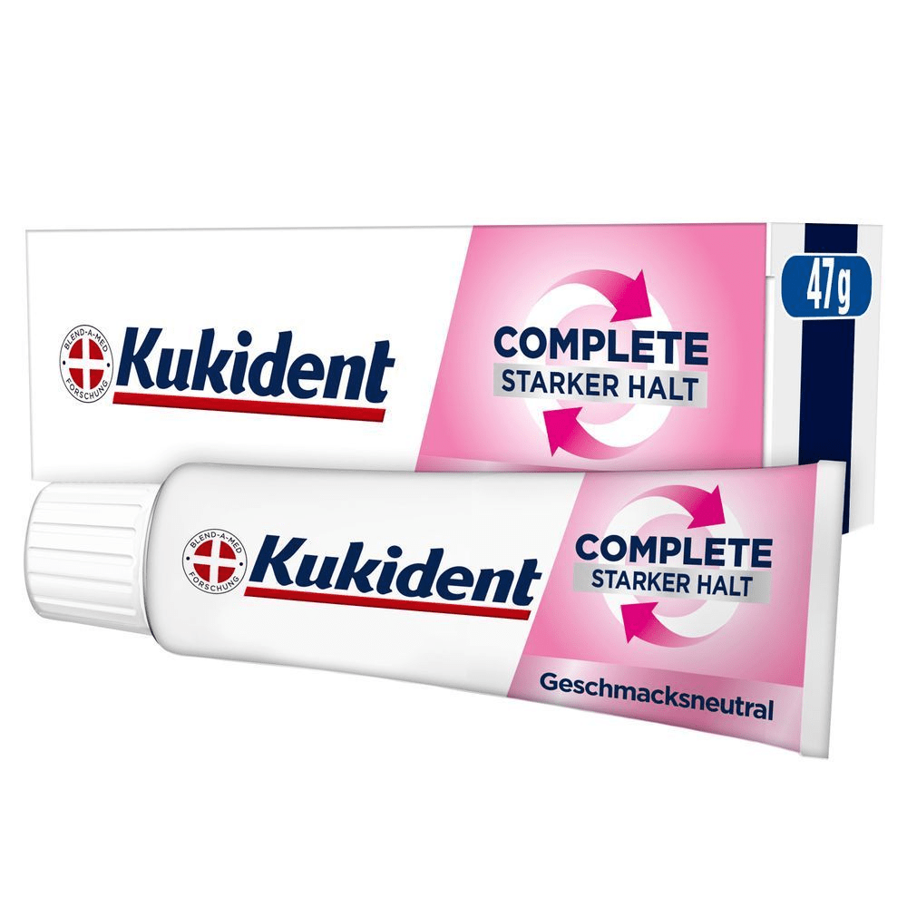 Bild: Kukident Haftcreme