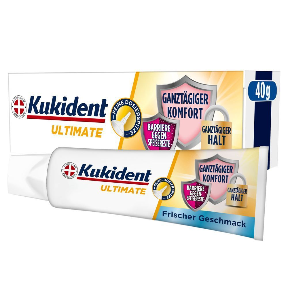 Bild: Kukident Haftcreme