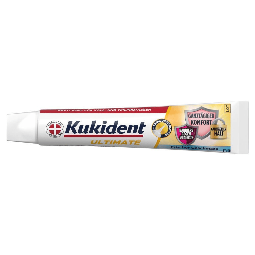 Bild: Kukident Haftcreme