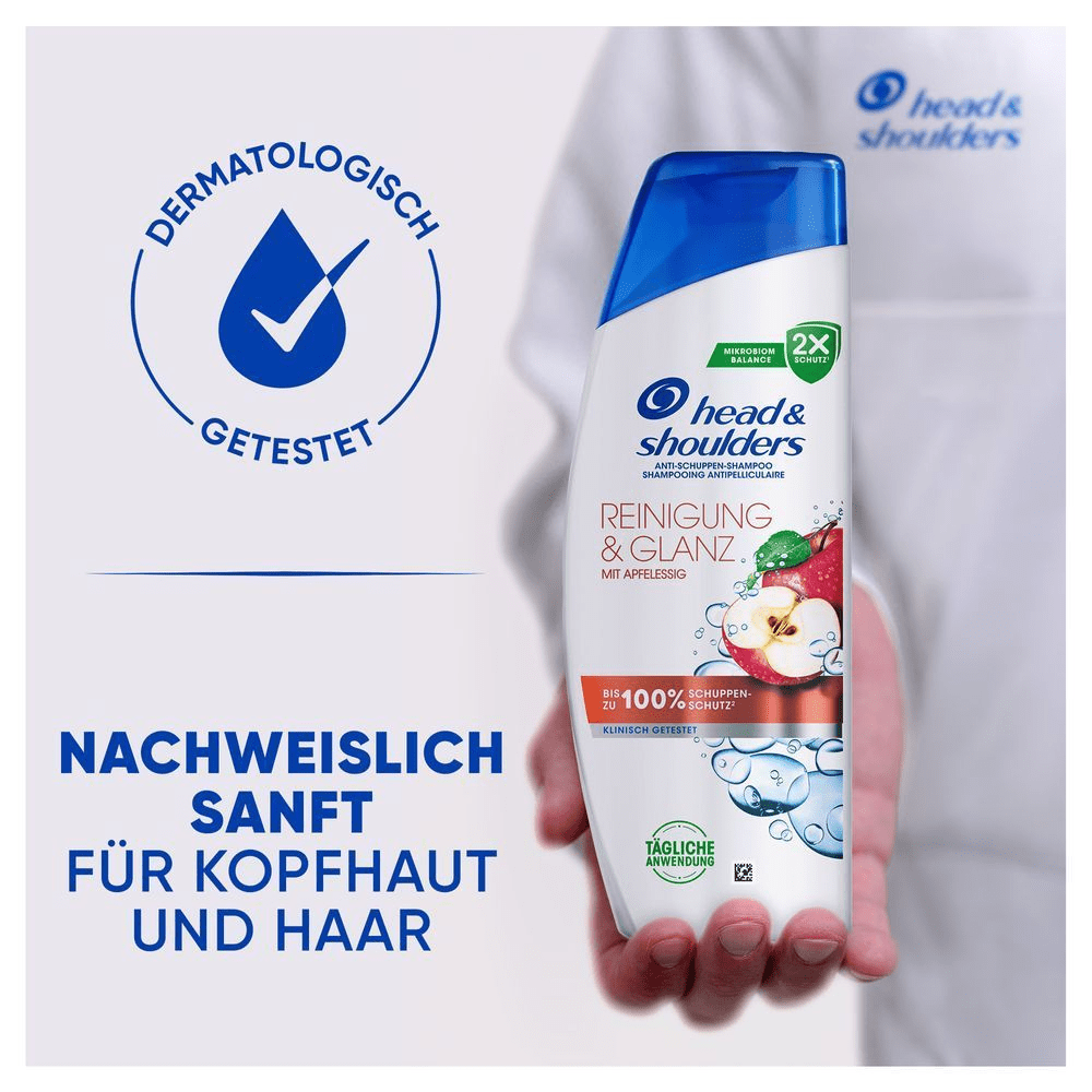 Bild: head & shoulders Clarify & Shine Anti-Schuppen-Shampoo