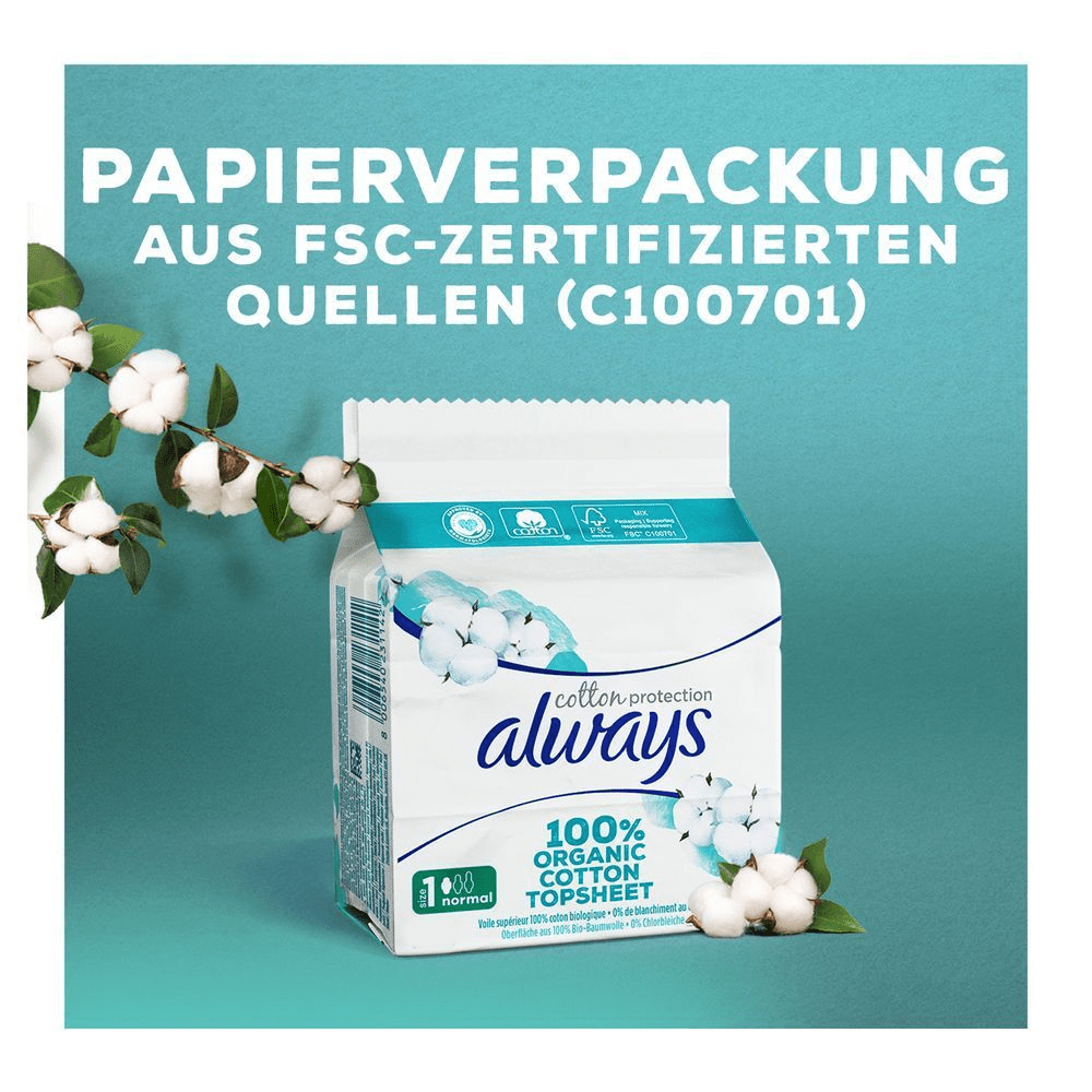 Bild: always Cotton Protection Ultra Normal
