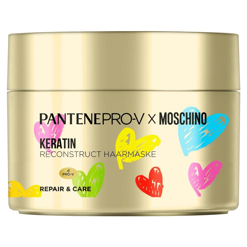 Bild: PANTENE PRO-V Pro-V x Moschino Repair & Care Keratin Reconstruct Haarmaske
