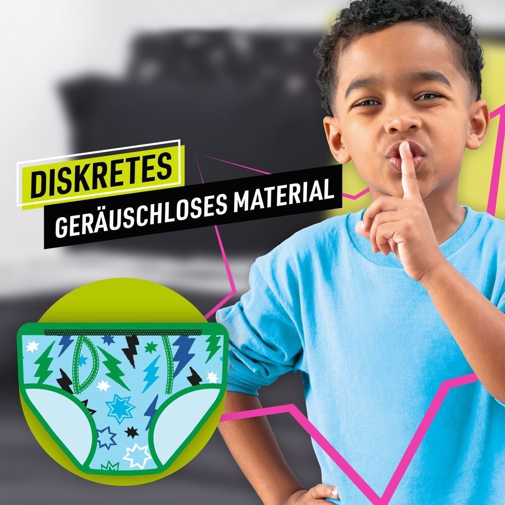 Bild: Ninjamas Absorbierende Nachthöschen Für Jungs, 8-12 Jahre