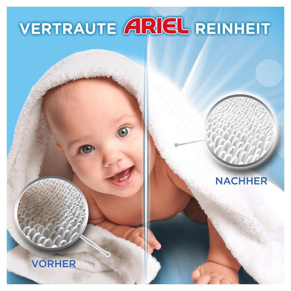 Bild: ARIEL Flüssigwaschmittel, 30 Waschladungen, Baby