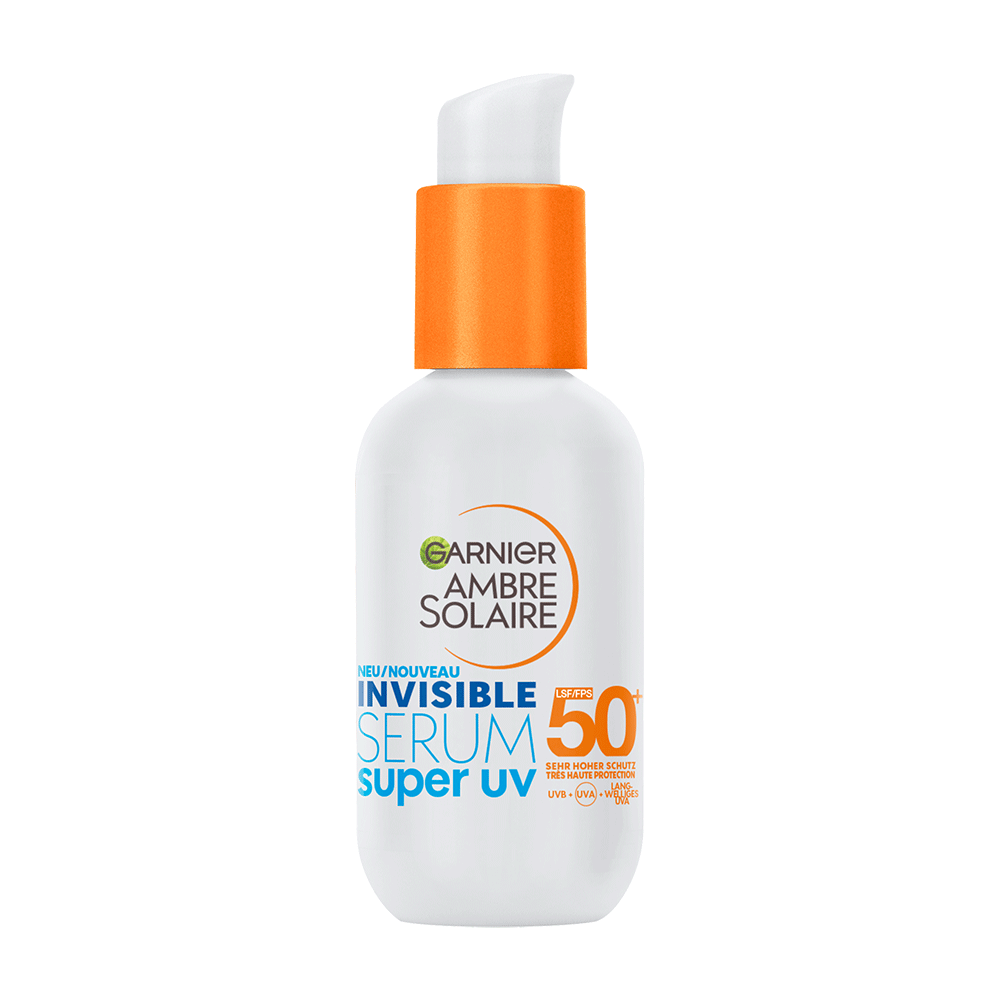Bild: GARNIER AMBRE SOLAIRE Invisible Serum Super UV Sonnenschutz-Serum LSF 50+