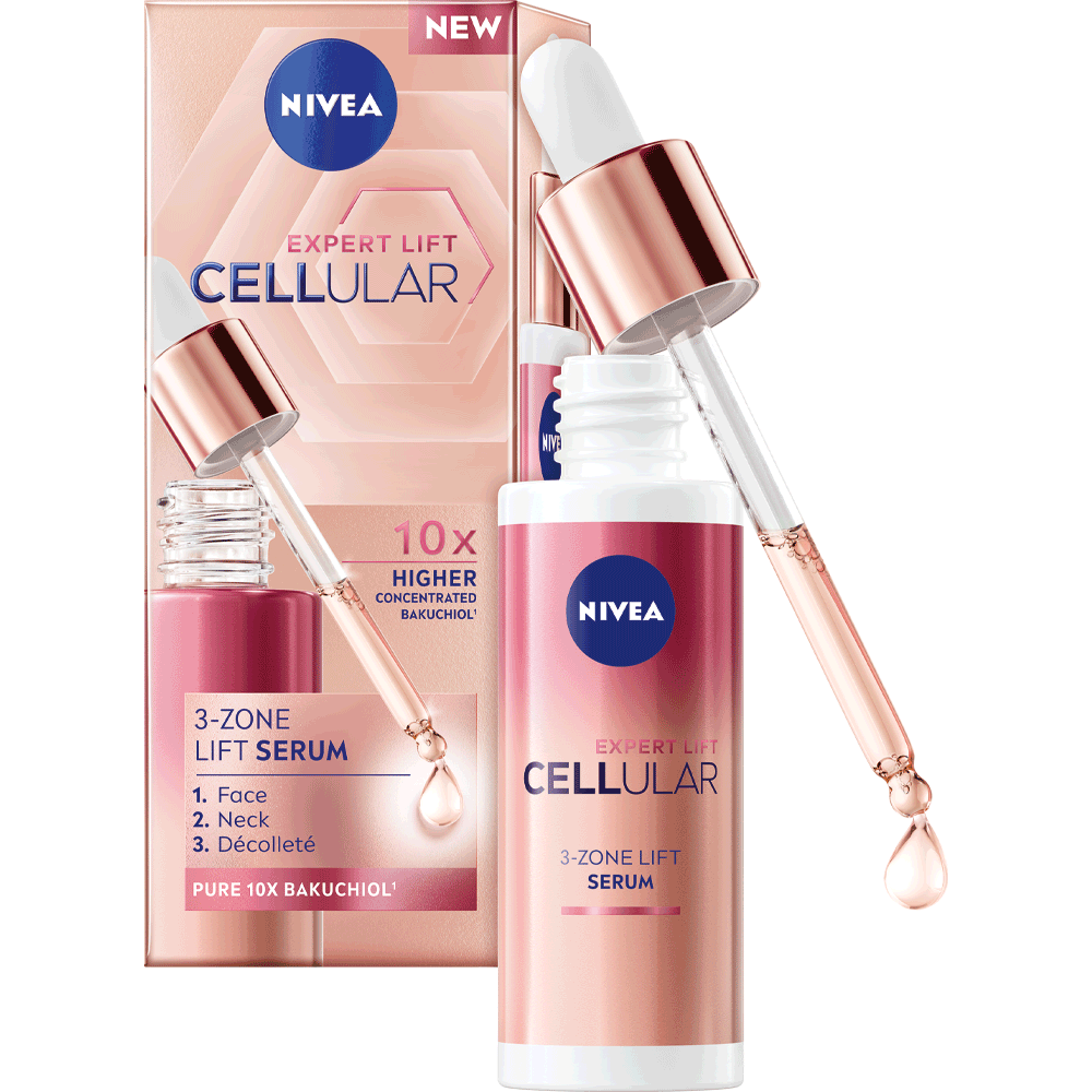 Bild: NIVEA Cellular Expert Lift 3-Zone Lift Serum Backuchiol