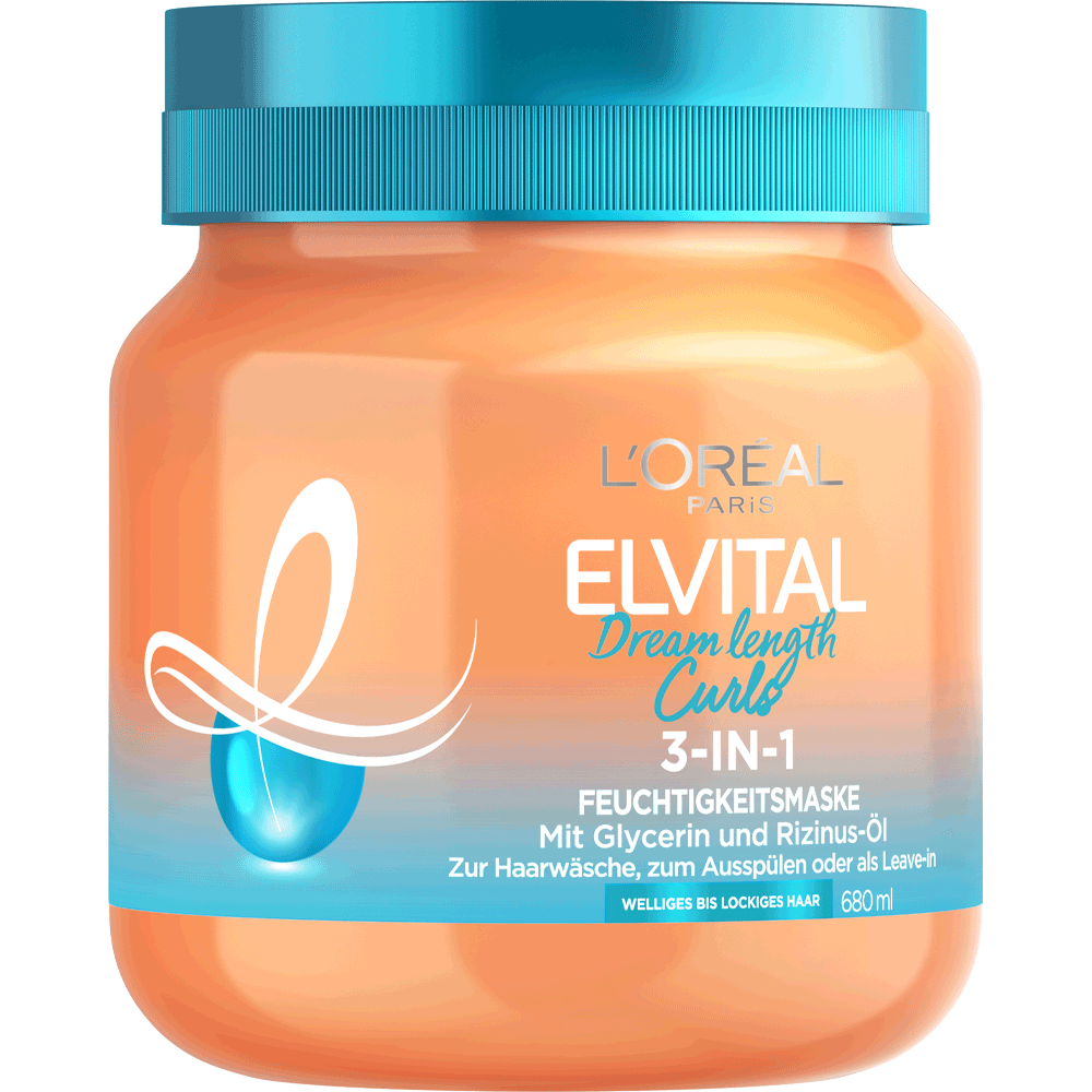 Bild: L'ORÉAL PARIS ELVITAL Elvital Dream Length Curls 3-in-1 Feuchtigkeitsmaske