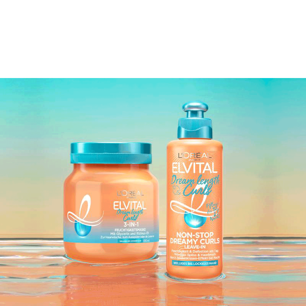 Bild: L'ORÉAL PARIS ELVITAL Elvital Dream Length Curls 3-in-1 Feuchtigkeitsmaske
