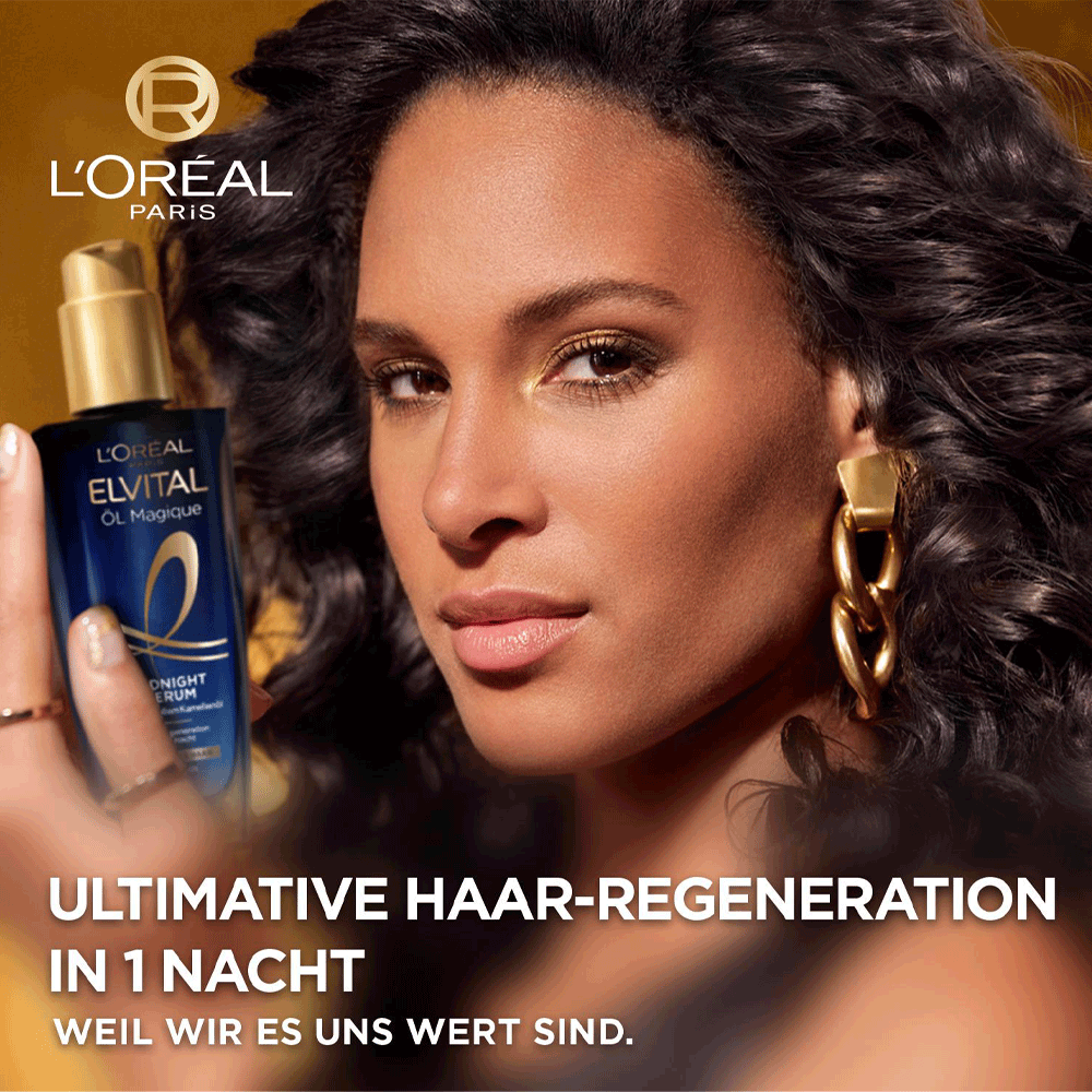 Bild: L'ORÉAL PARIS ELVITAL Öl Magique Midnight Serum