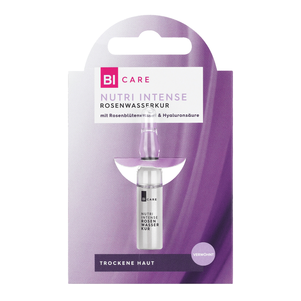 Bild: BI CARE Ampulle Rosenwasser
