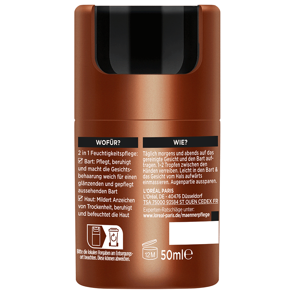 Bild: L'ORÉAL PARIS MEN EXPERT Barber Club: Bart & Haut Feuchtigkeitspflege
