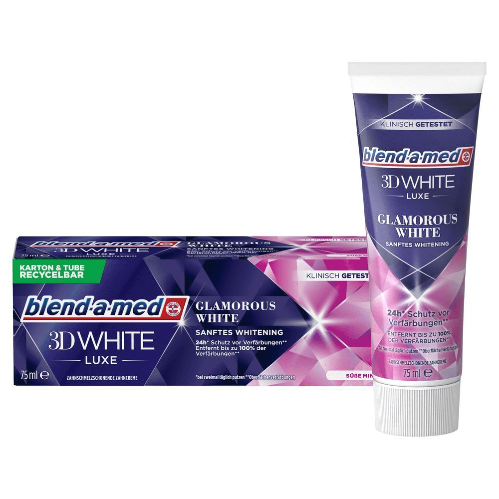 Bild: blend-a-med 3D White Luxe Glamorous White Zahncreme