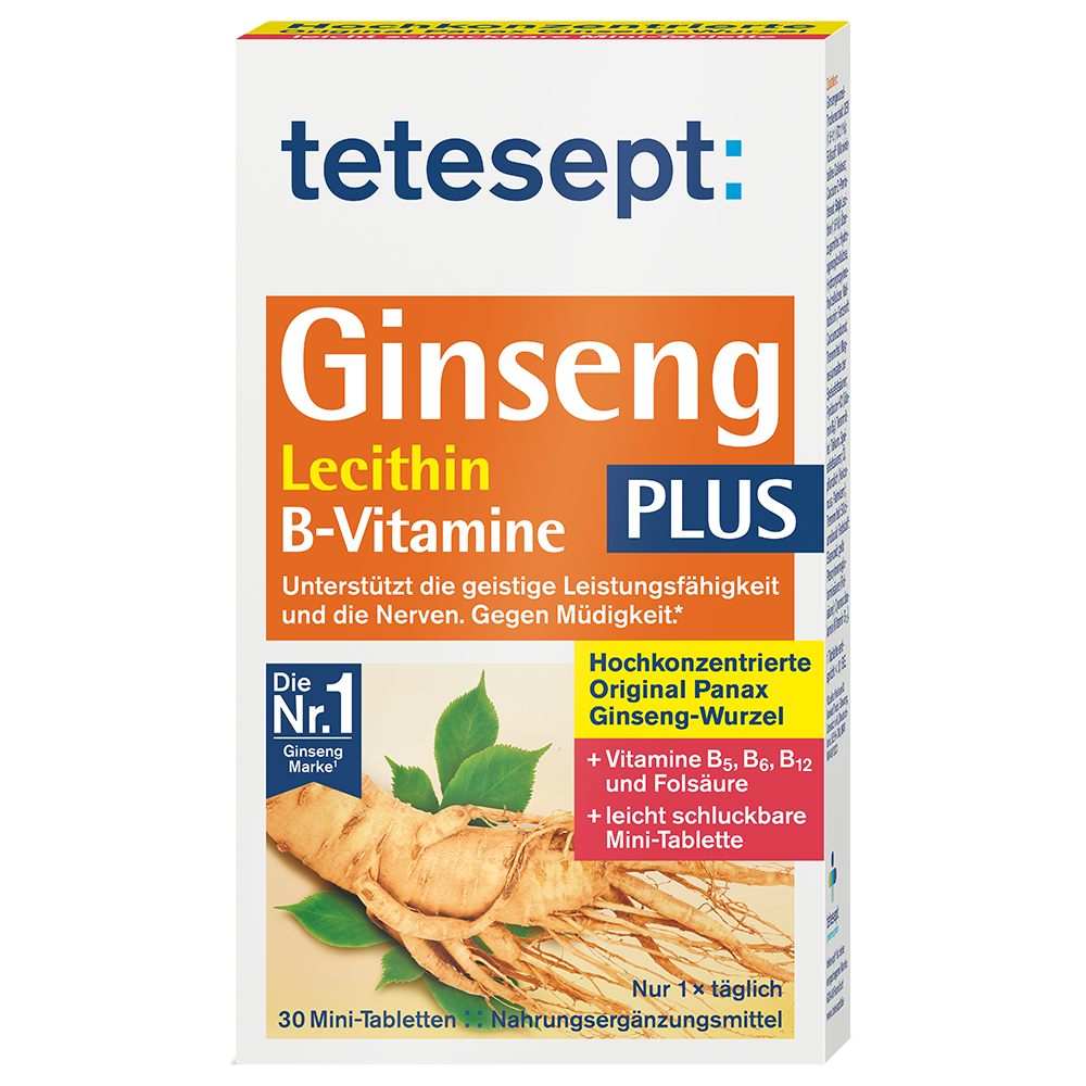 Bild: tetesept: Ginseng Plus