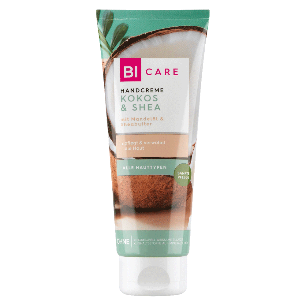 Bild: BI CARE Handcreme Kokos & Shea
