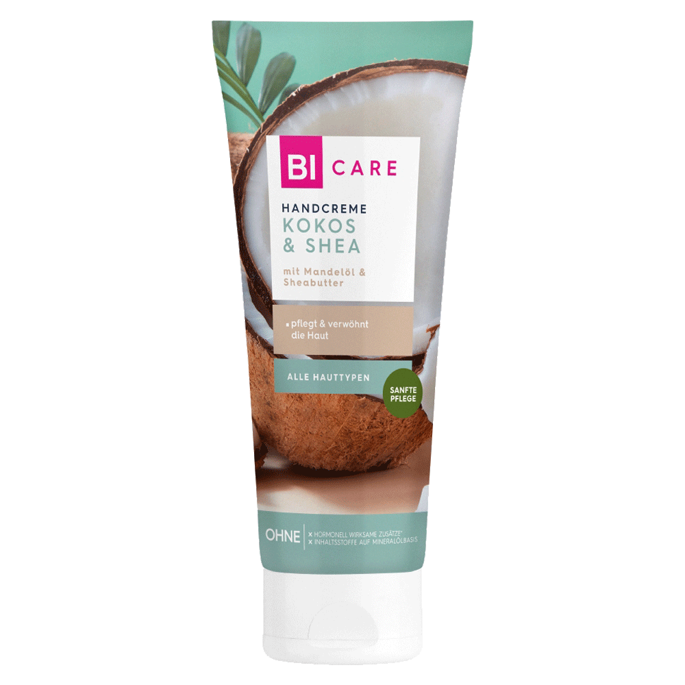 Bild: BI CARE Handcreme Kokos & Shea