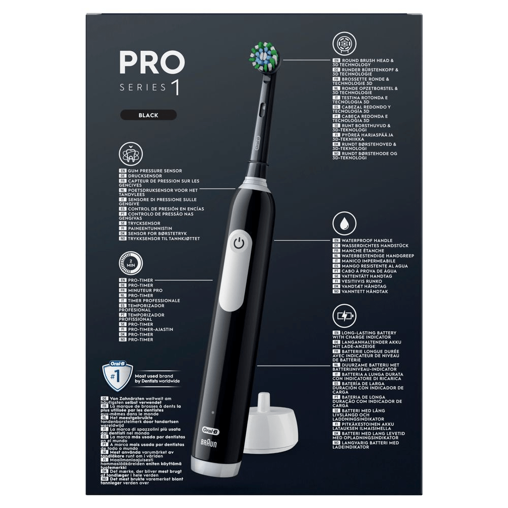Bild: Oral-B Pro Series 1 Elektrische Zahnbürste, Schwarz