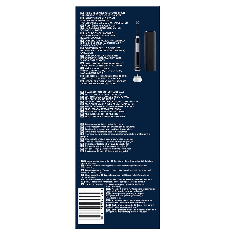 Bild: Oral-B Pro Series 1 Elektrische Zahnbürste, Schwarz