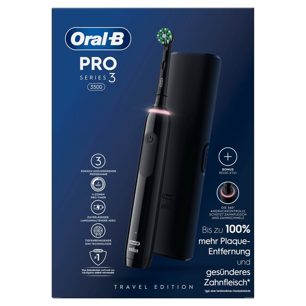 Bild: Oral-B Pro Series 3 Elektrische Zahnbürste, Schwarz