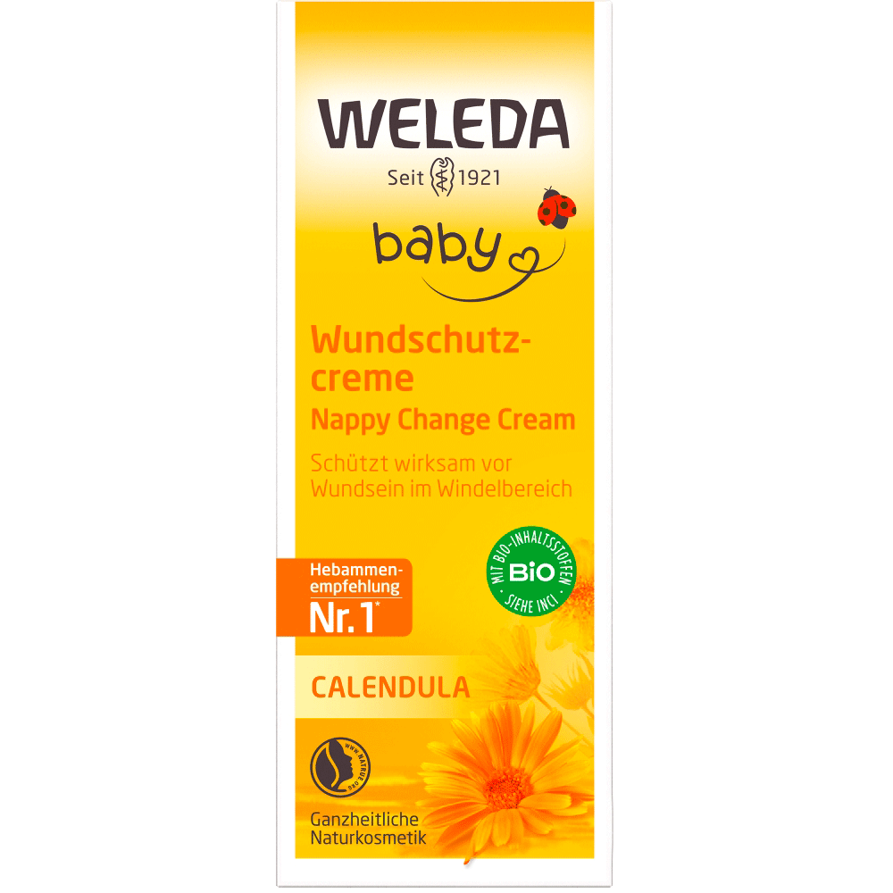 Bild: WELEDA Baby Wundschutzcreme Calendula