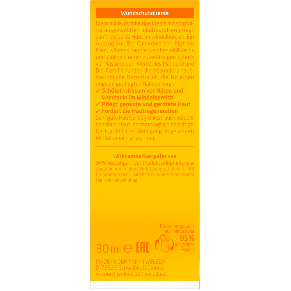 Bild: WELEDA Baby Wundschutzcreme Calendula