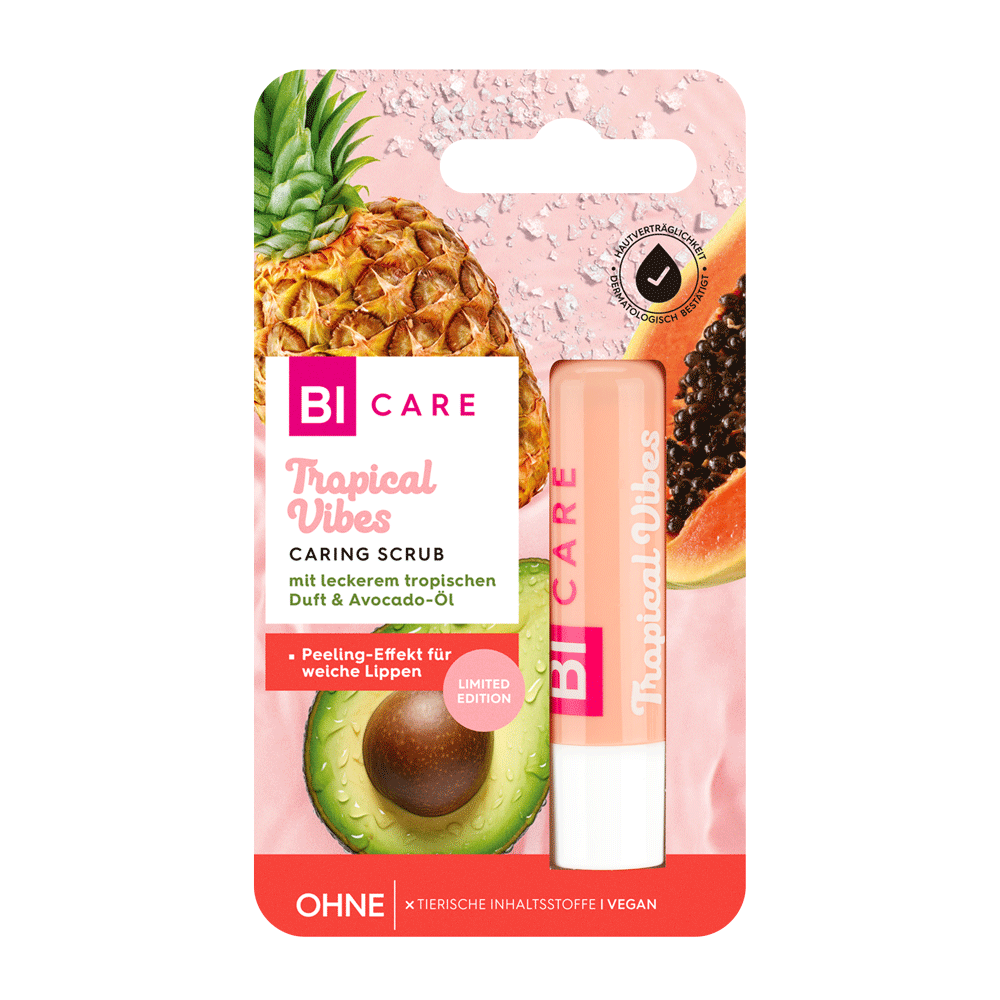 Bild: BI CARE Caring Scrub Tropical Vibes