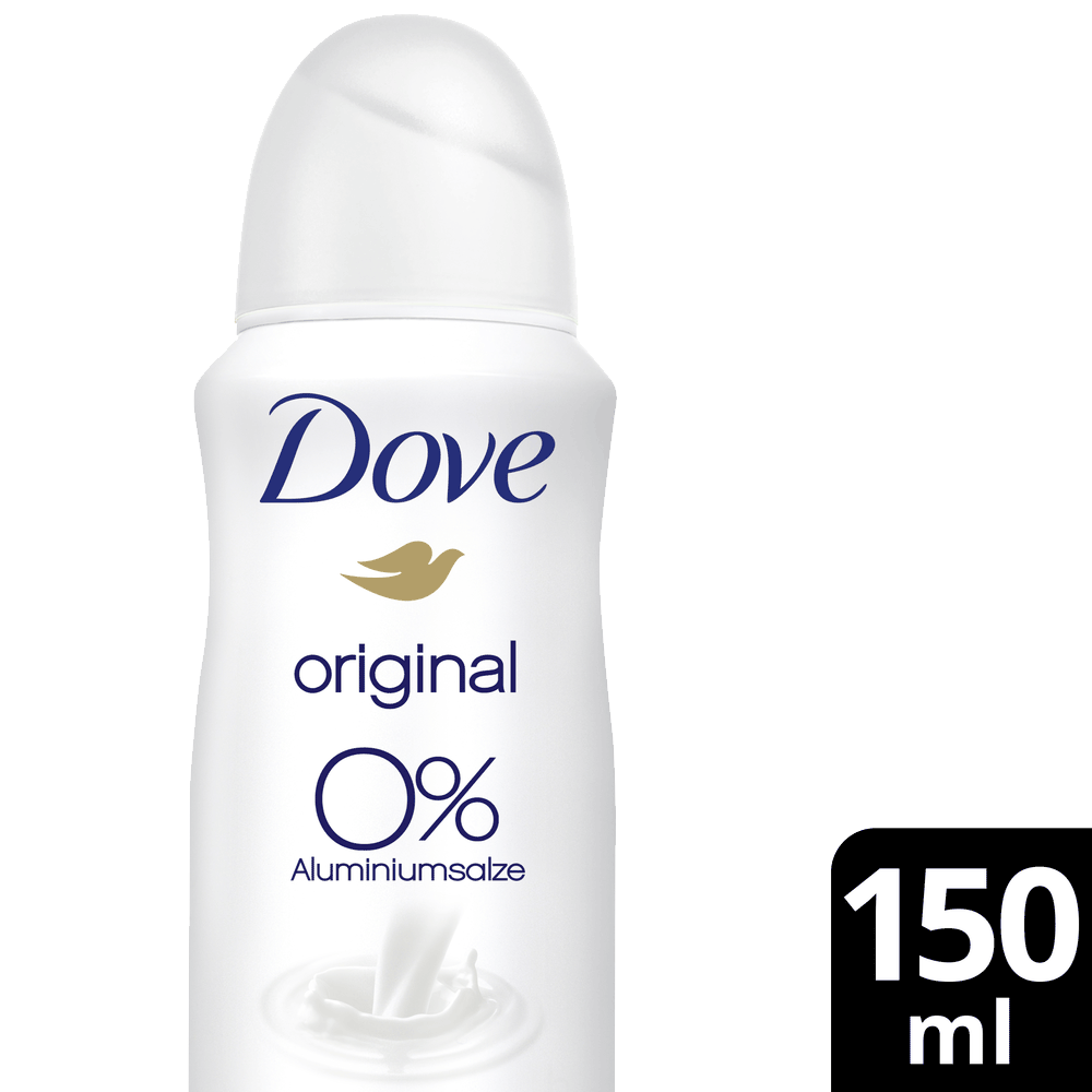 Bild: Dove Deospray Original 0% Aluminiumsalze