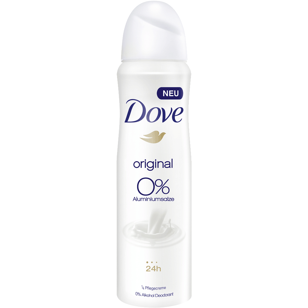 Bild: Dove Deospray Original 0% Aluminiumsalze
